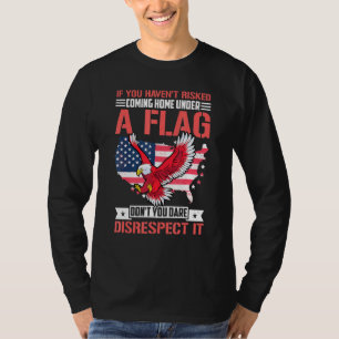 Als u het risico loopt onder vlag 1 thuis te komen t-shirt