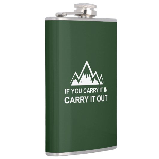 Als u het uitvoert heupfles (Rechts)