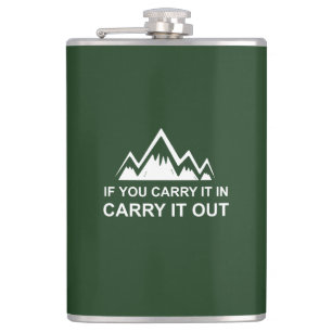 Als u het uitvoert heupfles