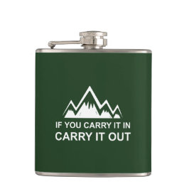 Als u het uitvoert heupfles