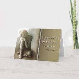 Als u… het Wenskaart van het Citaat van Boedha Kaart