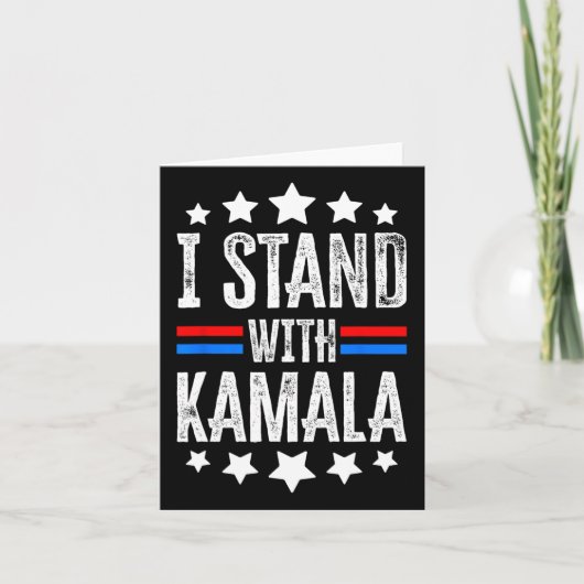 Als u Kamala niet correct kunt uitspreken, dan mev Kaart (Voorkant)