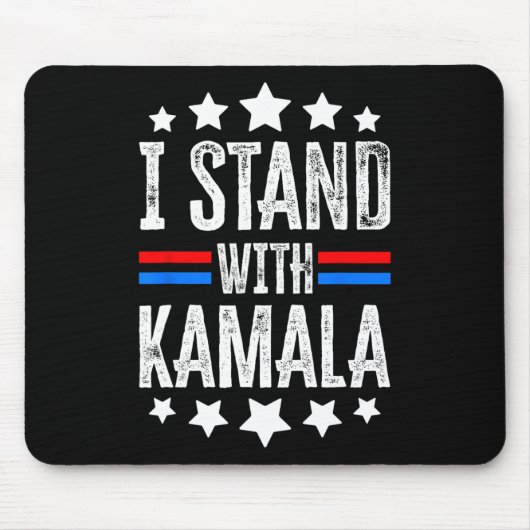 Als u Kamala niet correct kunt uitspreken, dan mev Muismat (Voorkant)