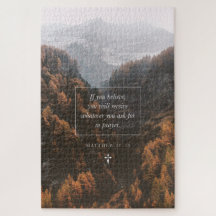 Als u Mattheüs 21:22 Geloof bijbelvers gelooft