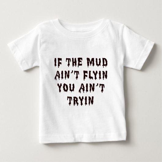 Als u met de modder rond de flyin uit bent (Voorkant)