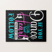 Als u met uw hart danst legpuzzel (Horizontaal)