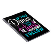 Als u met uw hart danst notitieboek (Rechterzijde)