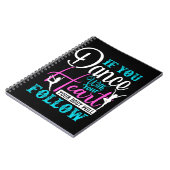 Als u met uw hart danst notitieboek (Linkerzijde)