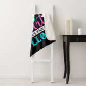 Als u met uw hart danst sherpa deken (In situ)