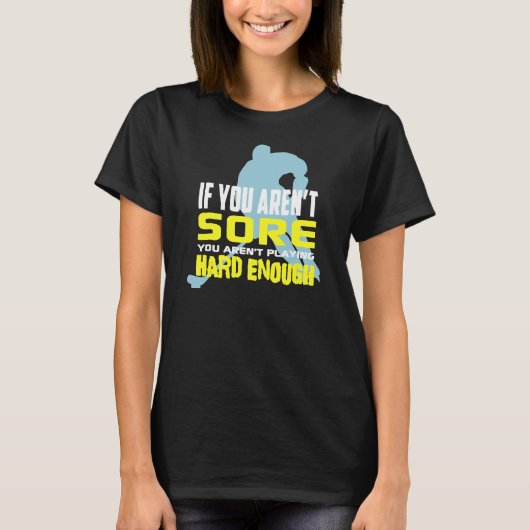 Als u niet pijnlijk bent t-shirt (Voorkant)