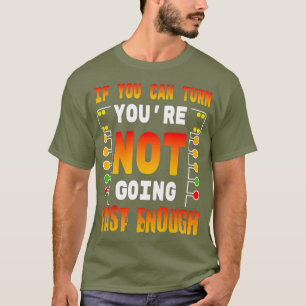 Als u niet snel genoeg de Racer van de Belemmering T-shirt