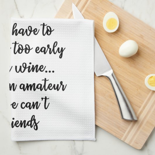 Als u Towel moet vragen Theedoek (Quarter Fold)