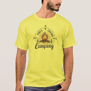 Als u van kamperen houdt, is dit uw stijl t-shirt
