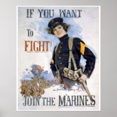 ALS U WILT VECHTEN POSTER (Voorkant)