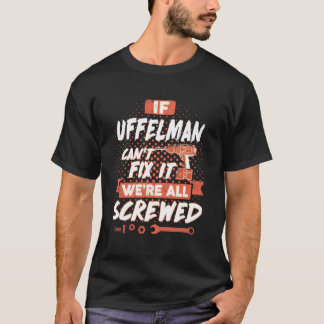 Als UFFELMAN het niet kan oplossen, zijn we allema T-shirt