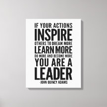 Als uw acties anderen inspireren, John Quincy Adam