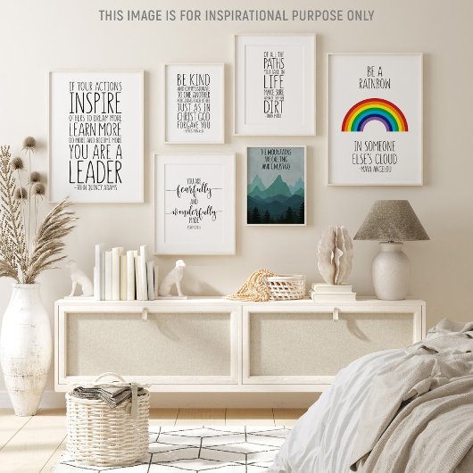 Als uw acties anderen inspireren, John Quincy Adam Poster