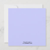 ALS UW PLAN EEN CONFUCIUS FLAT-KAART BEVAT FEESTDAGENKAART (Achterkant)