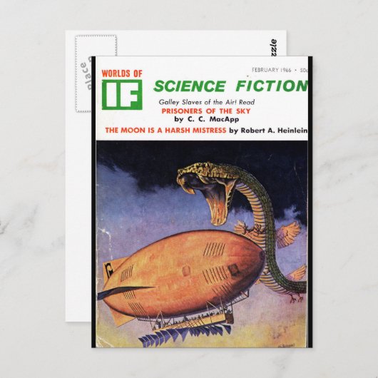 Als v16 n02 (1966-02.Galaxy)_Pulp Art Briefkaart (Voorkant / Achterkant)