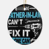 Als vader in de wet het niet kan oplossen, kan nie keramisch ornament (Links)