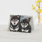 "Als Vader, zoals Dochter " Kaart (Gele Bloem)