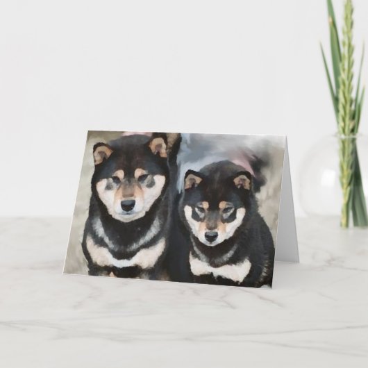 "Als Vader, zoals Dochter " Kaart (Voorkant)