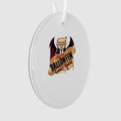 Als vampier - Maak Halloween weer geweldig. Classi Ornament (voorkant)