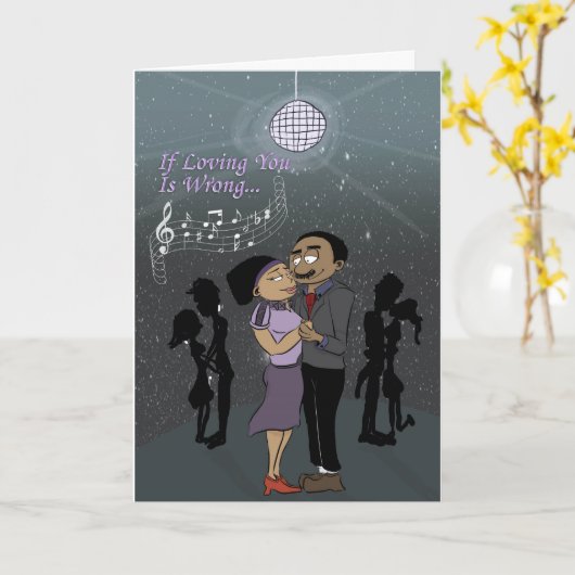 Als van je houden verkeerd is kaart (Gele Bloem)