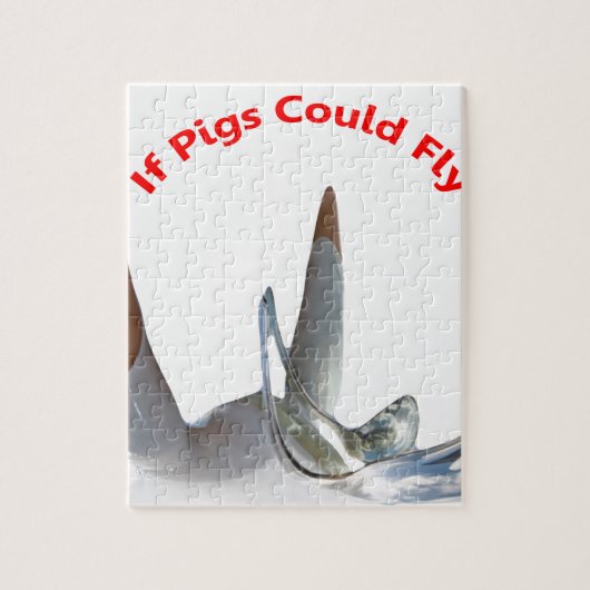 Als Varkens Konden Vliegen Legpuzzel (Verticaal)
