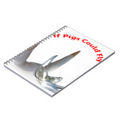 Als varkens kunnen vliegen notitieboek (Linkerzijde)