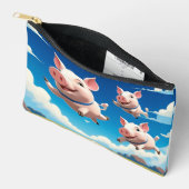Als Varkens Vliegen Grappige Vleugelvarkens Etui (Open)