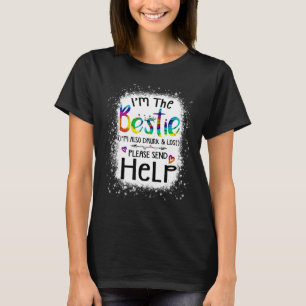 Als verloren of dronken, neem dan contact op met b t-shirt