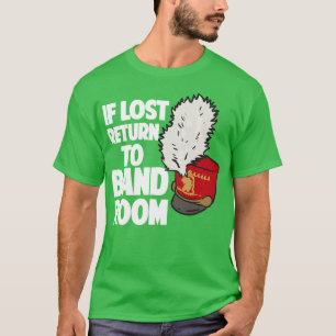 Als verloren terug naar Room Marching Band T-shirt