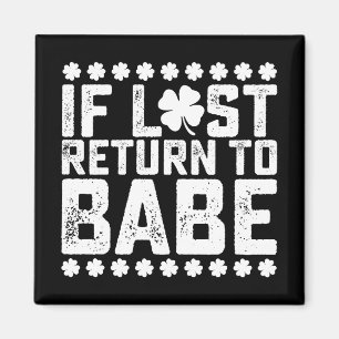 Als verloren terugkeer naar babe ik ben babe koppe magneet