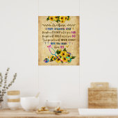 Als verpleegkundige Inspirerend en Motivatie Poster (Keuken)