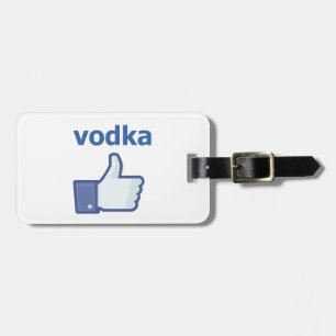 ALS vodka Bagagelabel