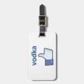 ALS vodka Bagagelabel (Voorkant verticaal)