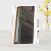 "Als vrienden bij elkaar komen, zijn harten warm"  Kaart (Gele Bloem)