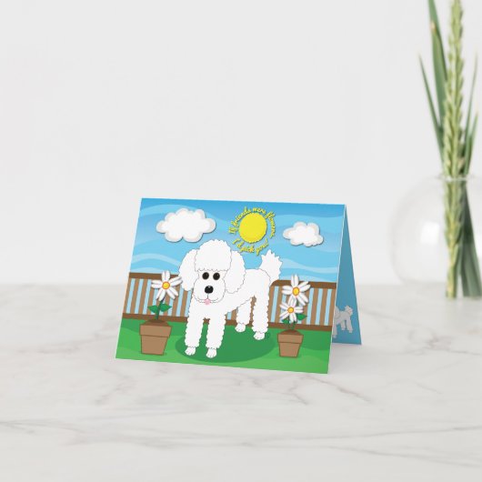 Als vrienden bloemen waren, zou ik je kiezen! Kaar Kaart (Voorkant)