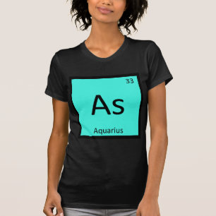 Als - Waterman Dierenriem Chemie Periodiek Systeem T-shirt
