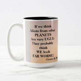 ALS WE DENKEN TWEEKLEURIGE KOFFIEMOK