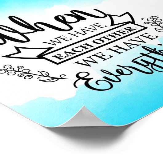 Als we elkaar hebben... poster (Hoek)