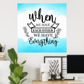 Als we elkaar hebben... poster (Thuiskantoor)
