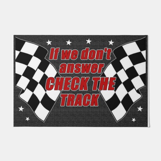 Als we geen antwoord geven, controleer dan het num deurmat (Voorkant)