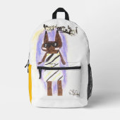 Als we het willen, dan kunnen we het bedrukte rugzak (Voorkant)