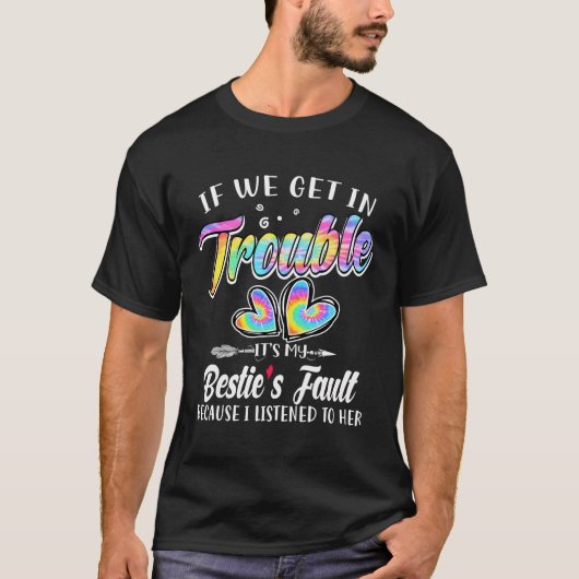Als we in de problemen komen, is het mijn Stropdas T-shirt (Voorkant)
