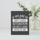 Als we in een niet lasterlijke situatie zijn, kijk briefkaart (Staand voorkant)