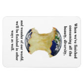 Als we klaar zijn met het consumeren van alle scho magneet (Horizontaal)