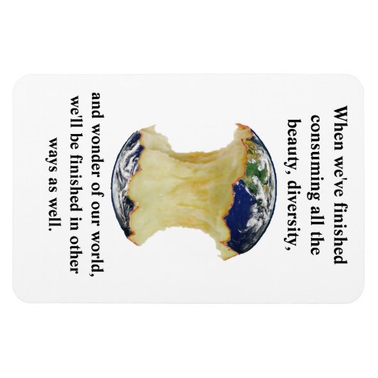 Als we klaar zijn met het consumeren van alle scho magneet (Horizontaal)