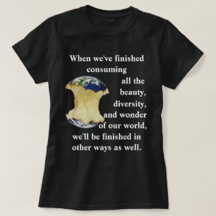 Als we klaar zijn met het consumeren van alle scho t-shirt